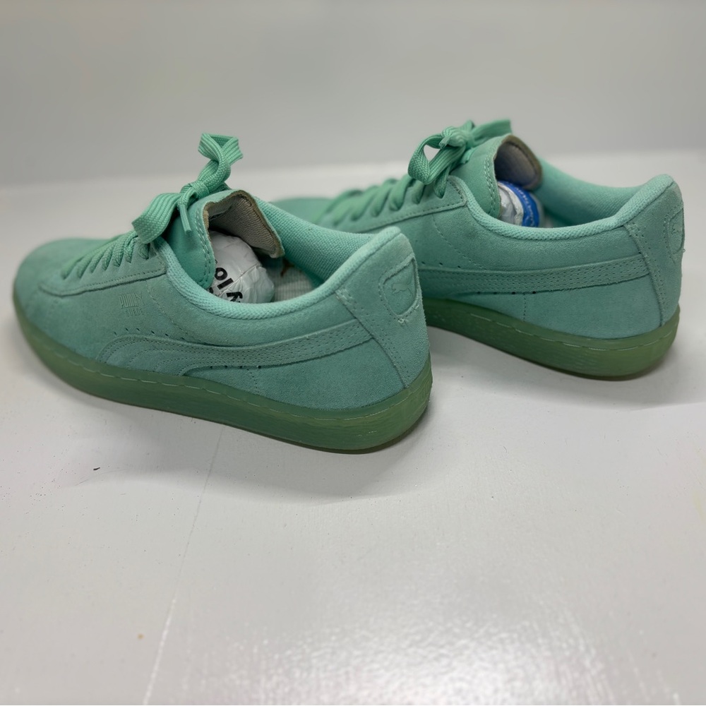 Women’s Puma Suede Classic mint green Athletic Shoes EU 38.5 US 8 men’s 6.5 - Picture 4 of 10